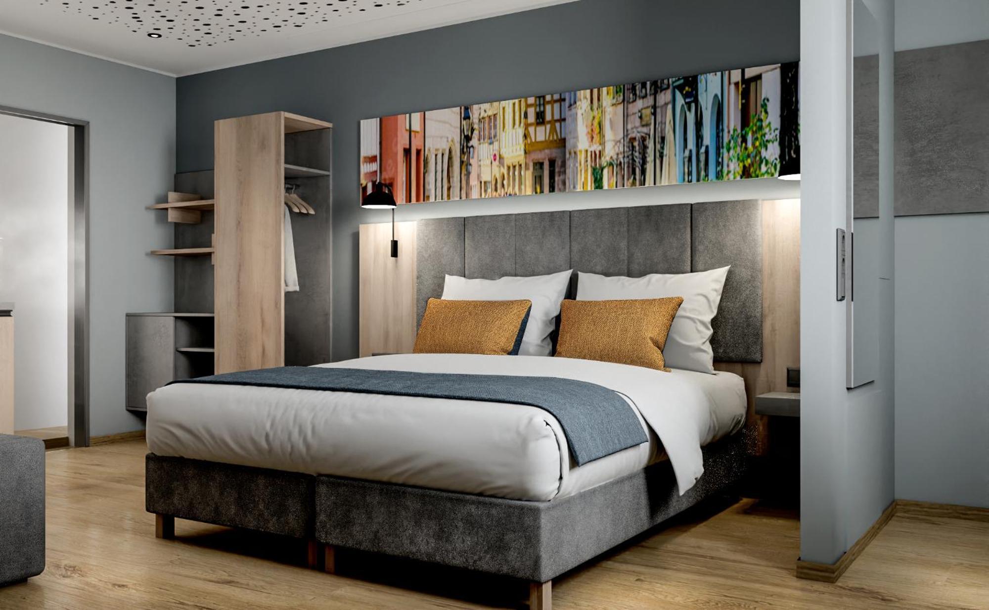 Xzllenz Traum Studio-Apartment, Frei-Parken, U-Bahn, Kueche Nürnberg Oda fotoğraf